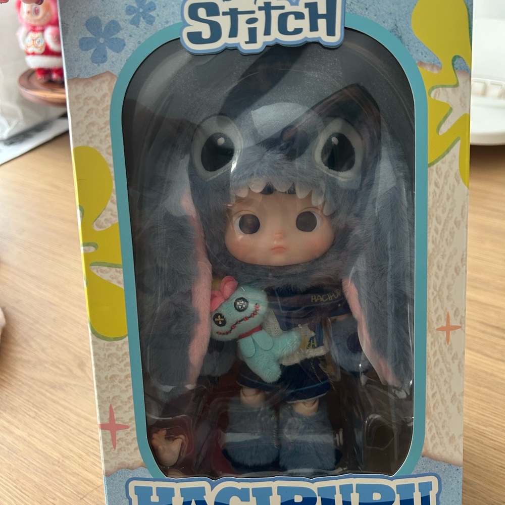 Stitch Hacipupu Doll with Blue Outfit